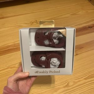 New Freshly Picked Mary Jane Merlot Size 1 Maroon